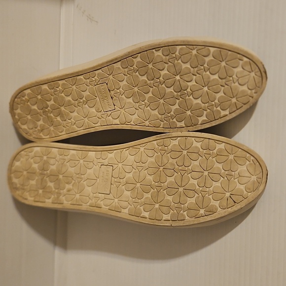 Kate Spade Womens Kaia Spade Flower Coated Canvas Sneakers Light Pink - Picture 7 of 7